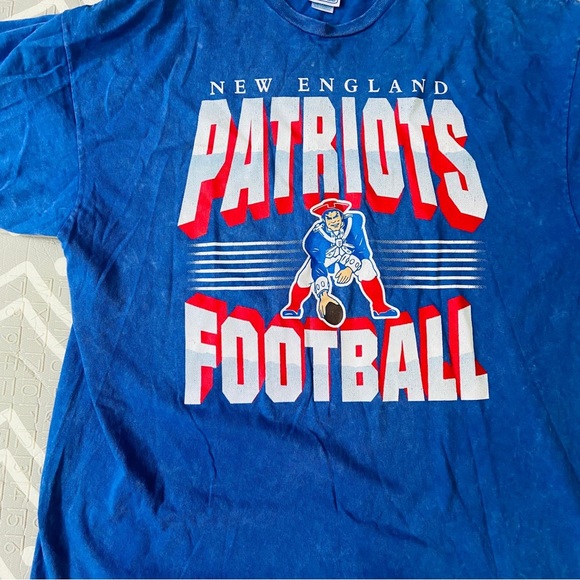 Vintage Retro New England patriots tie dye shirt jersey - Picture 2 of 5